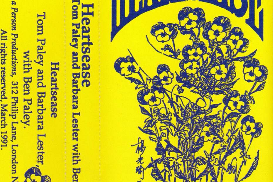 Cover of Heartsease by Tom Paley and Barbara Lester